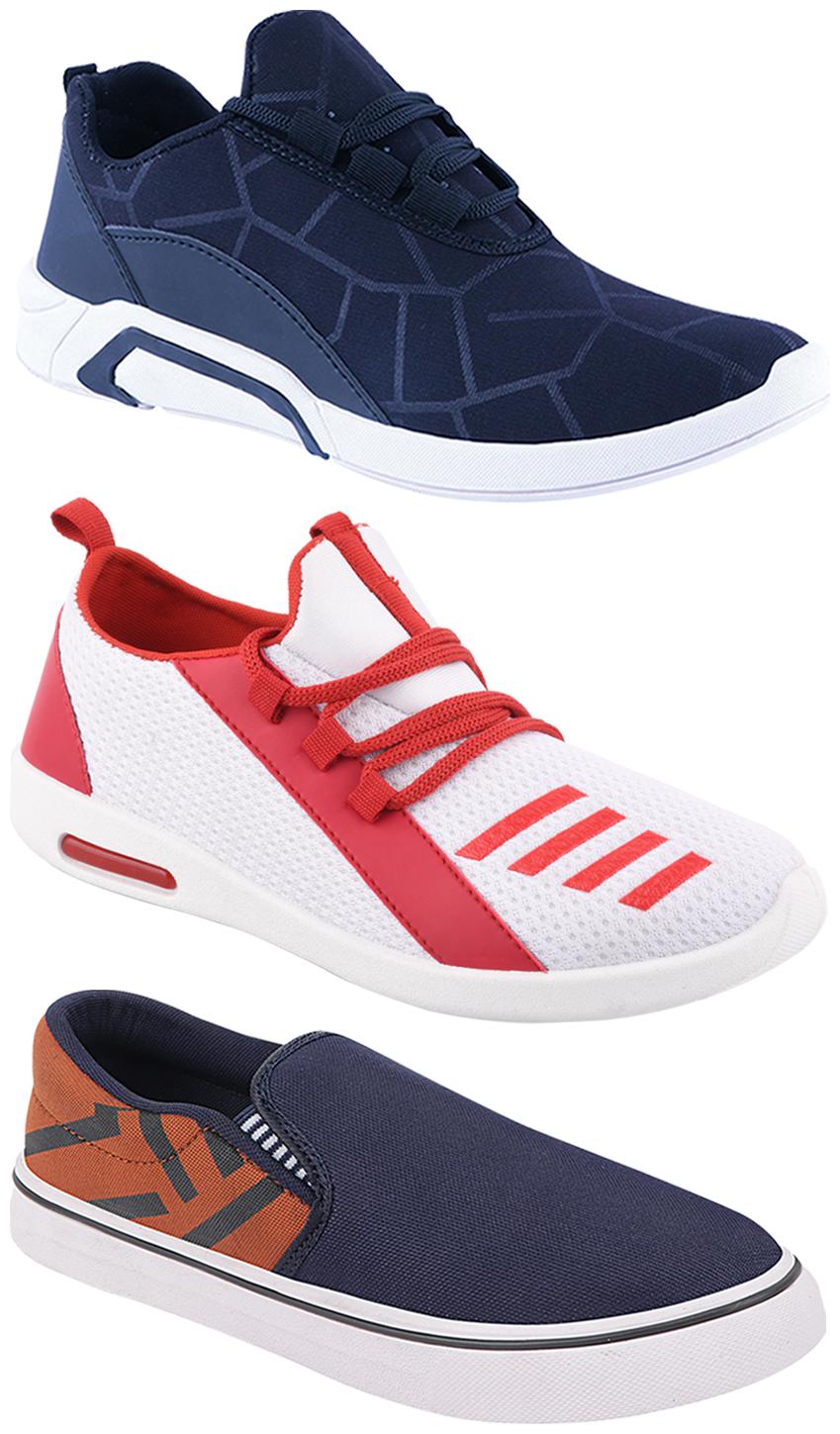

Birde Men Multi-Color Casual Shoes - BRD-300-BLU-308-TAN-374