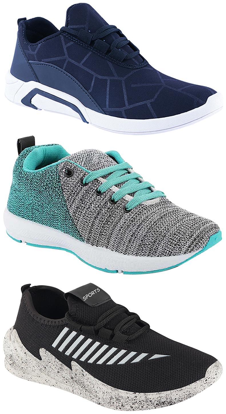 

Birde Men Multi-Color Casual Shoes - BRD-300-BLU-324-GRY-221