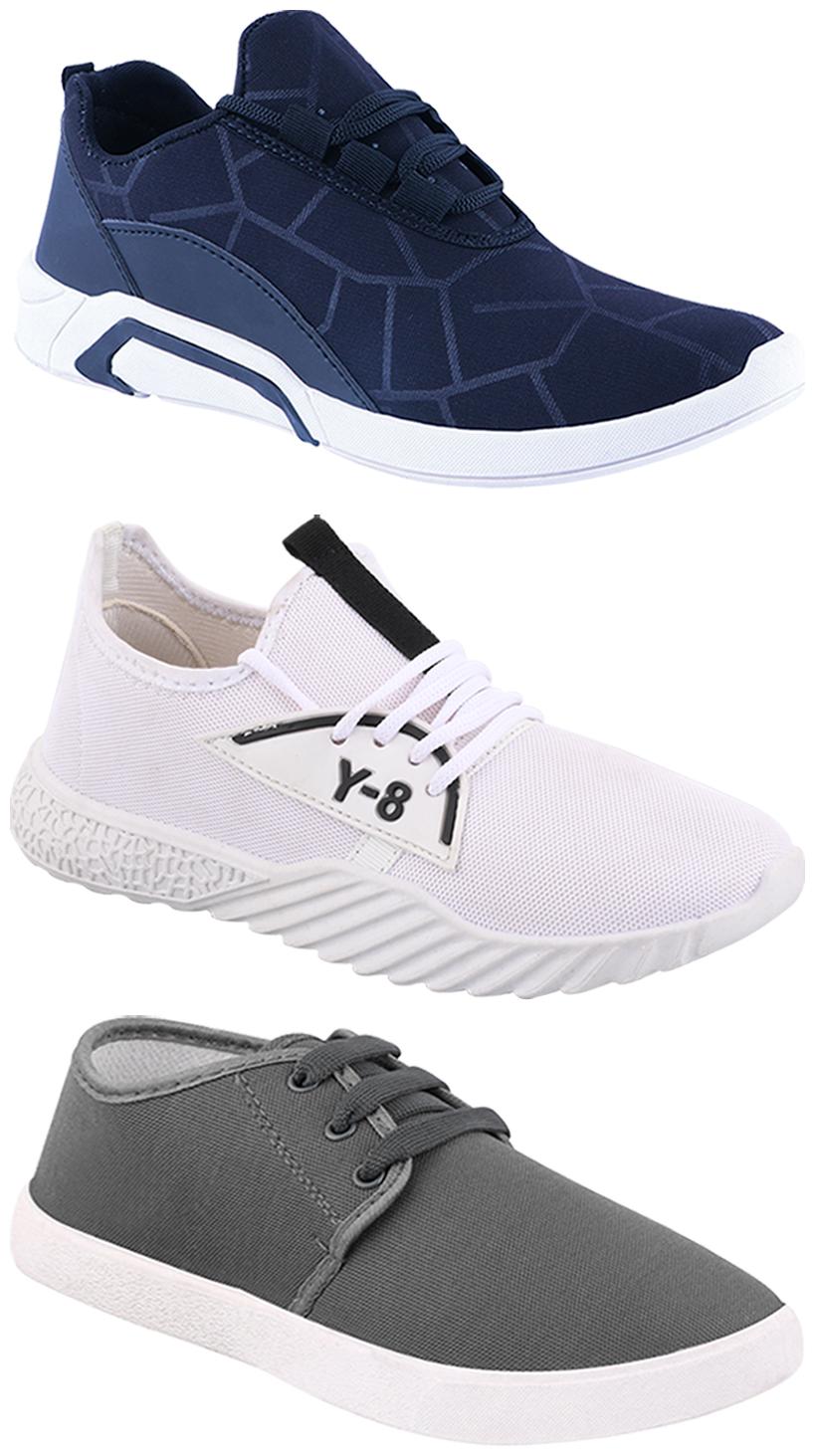 

Birde Men Multi-Color Casual Shoes - BRD-300-BLU-1079-377