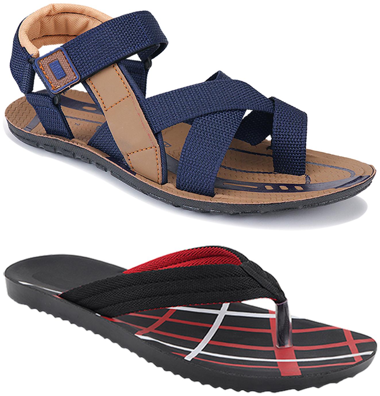 

Birde Men Multi-Color Sandals - 2 Pair