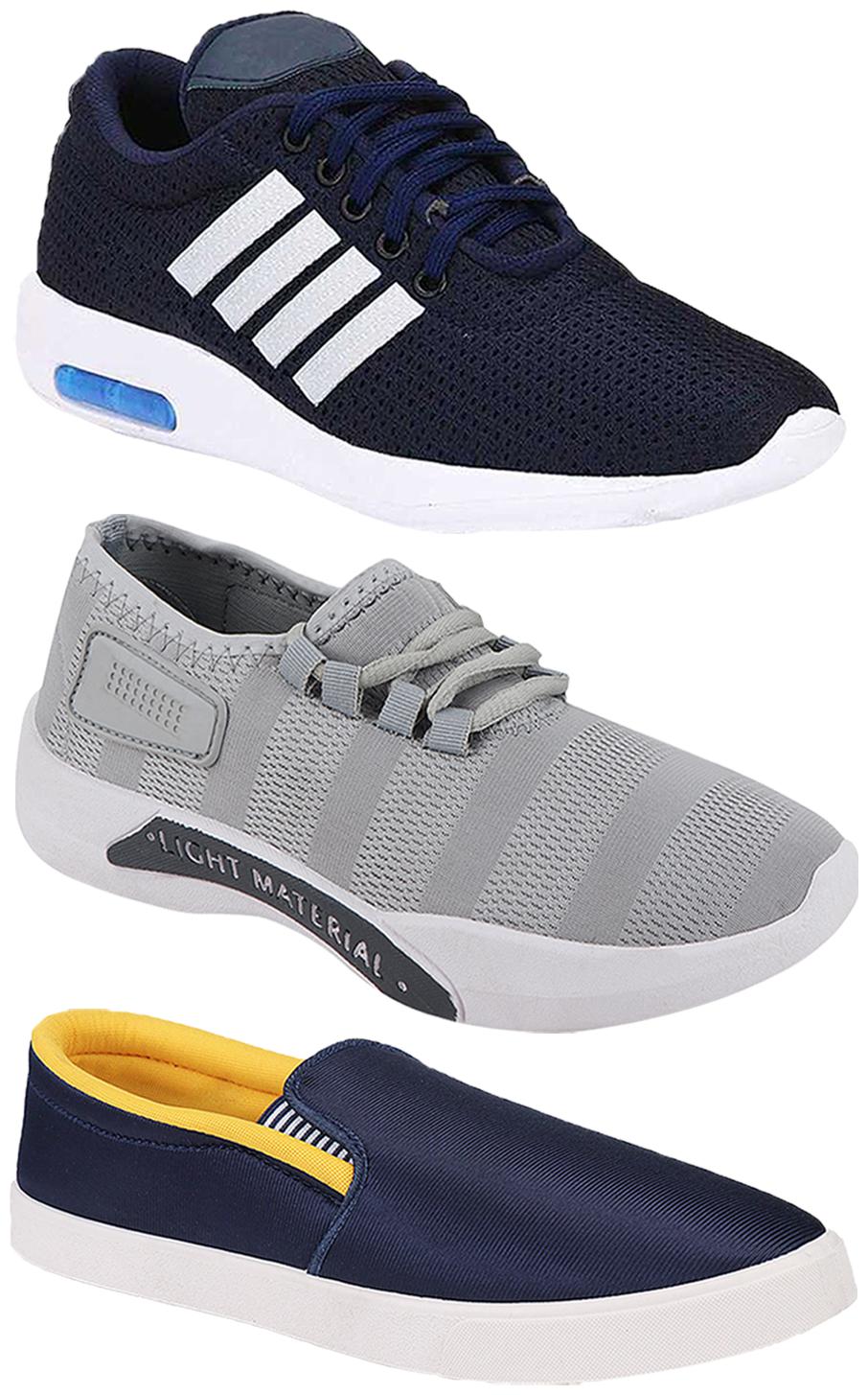 

Birde Men Multi-Color Casual Shoes - BRD-304-BLU BRD-301-GRY BIRDE-52