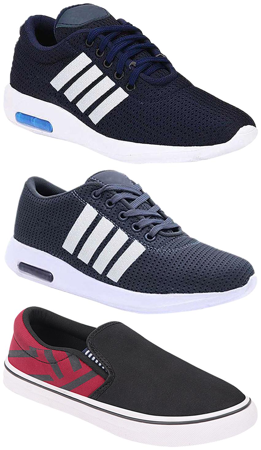 

Birde Men Multi-Color Casual Shoes - BRD-304-BLU BRD-304-GRY BRD-308-MRN