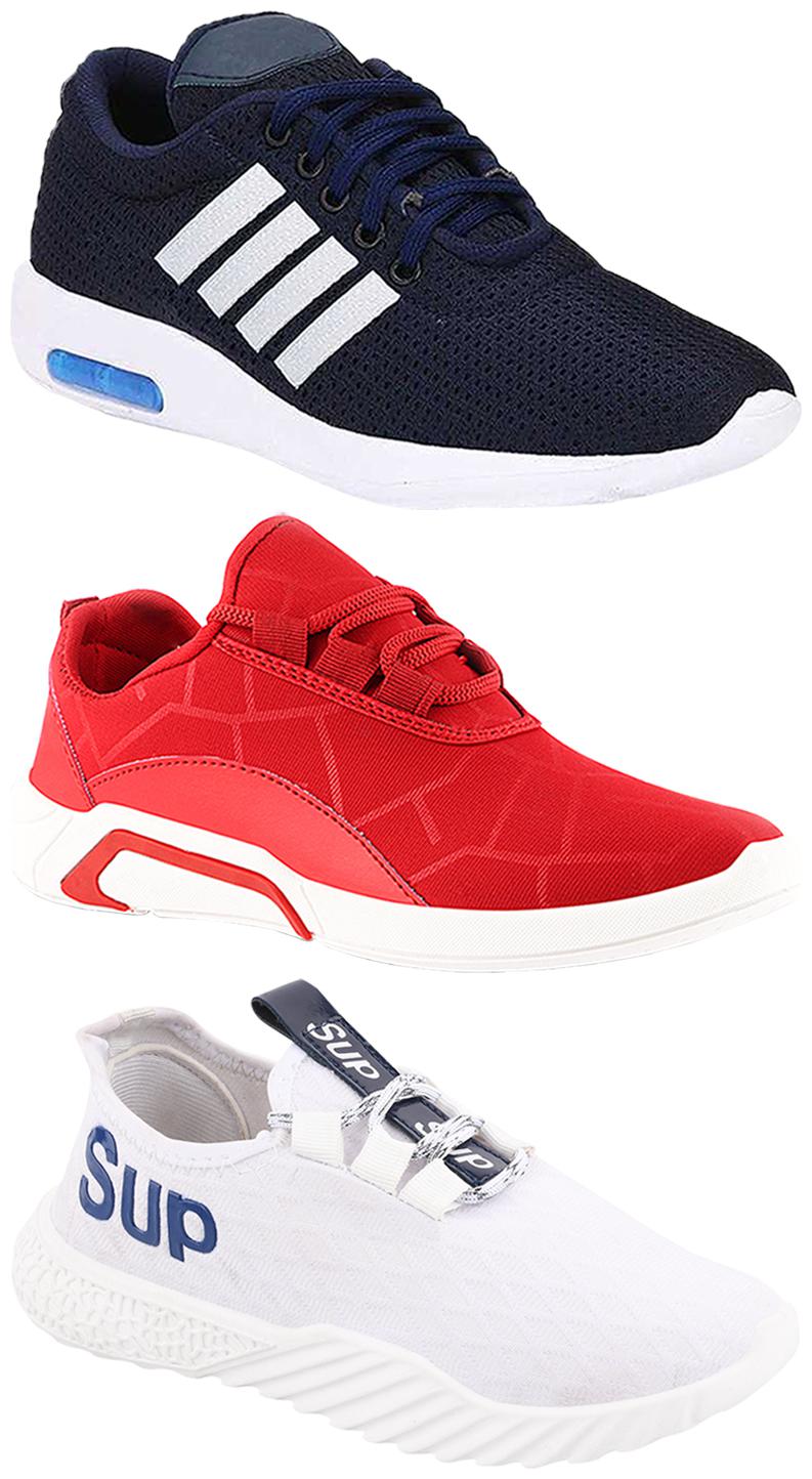 

Birde Men Multi-Color Casual Shoes - CASUAL SPORTS SNEAKERS RUNNNING SHOES - BRD-304-BLU BRD-300-RED BRD-385