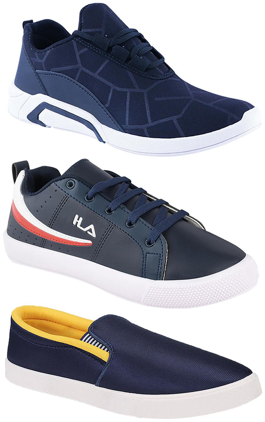 

Birde Men Multi-Color Casual Shoes - BRD-300-BLU BIRDE-52-365