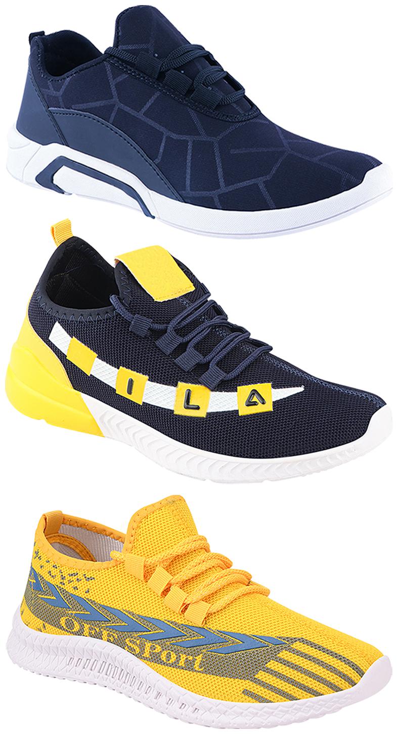 

Birde Men Multi-Color Casual Shoes - CASUAL SPORTS SNEAKERS RUNNNING SHOES - BRD-300-BLU-316-330