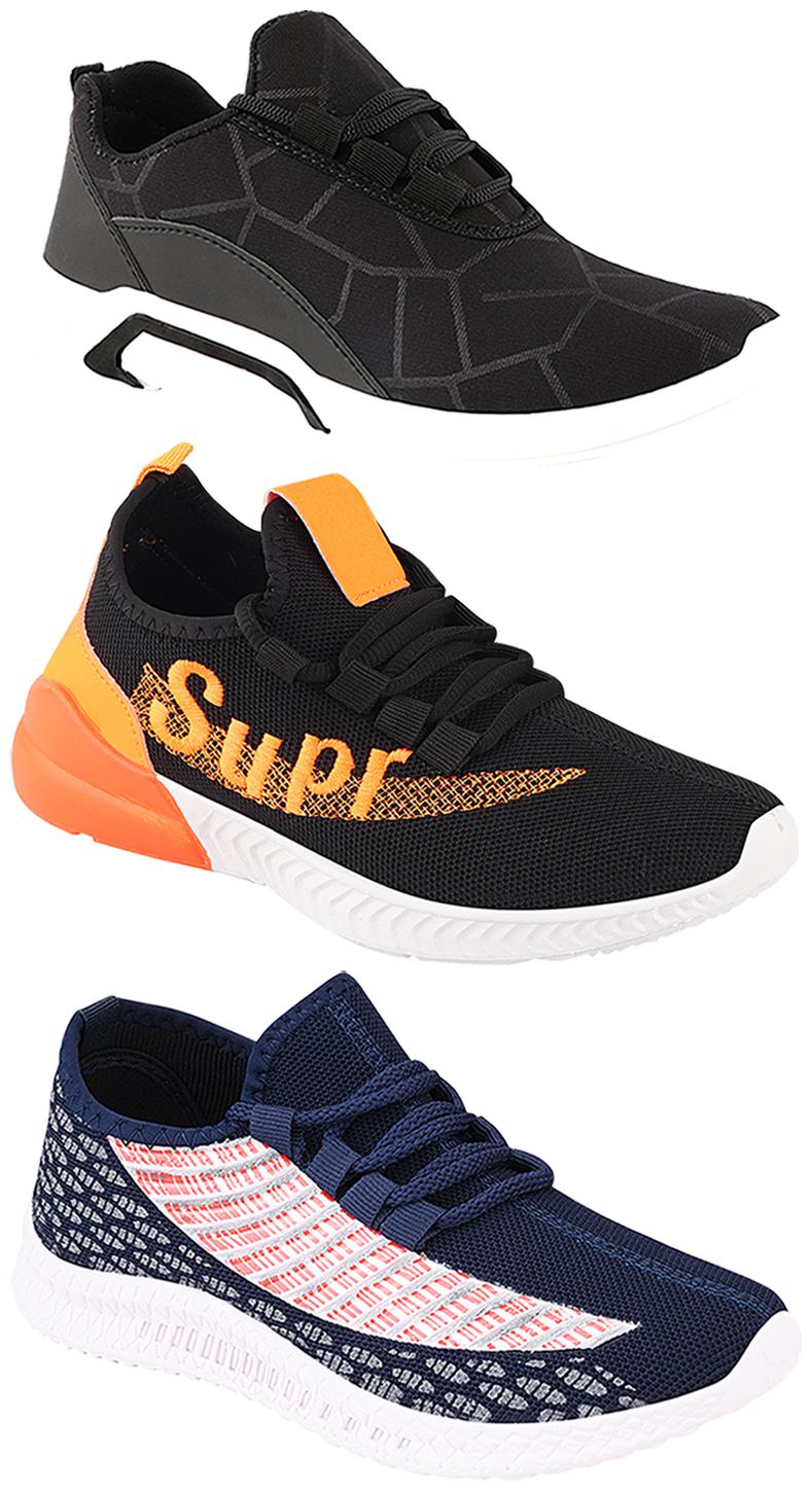 

Birde Men Multi-Color Casual Shoes - CASUAL SPORTS SNEAKERS RUNNNING SHOES - BRD-300-BLK-315-331