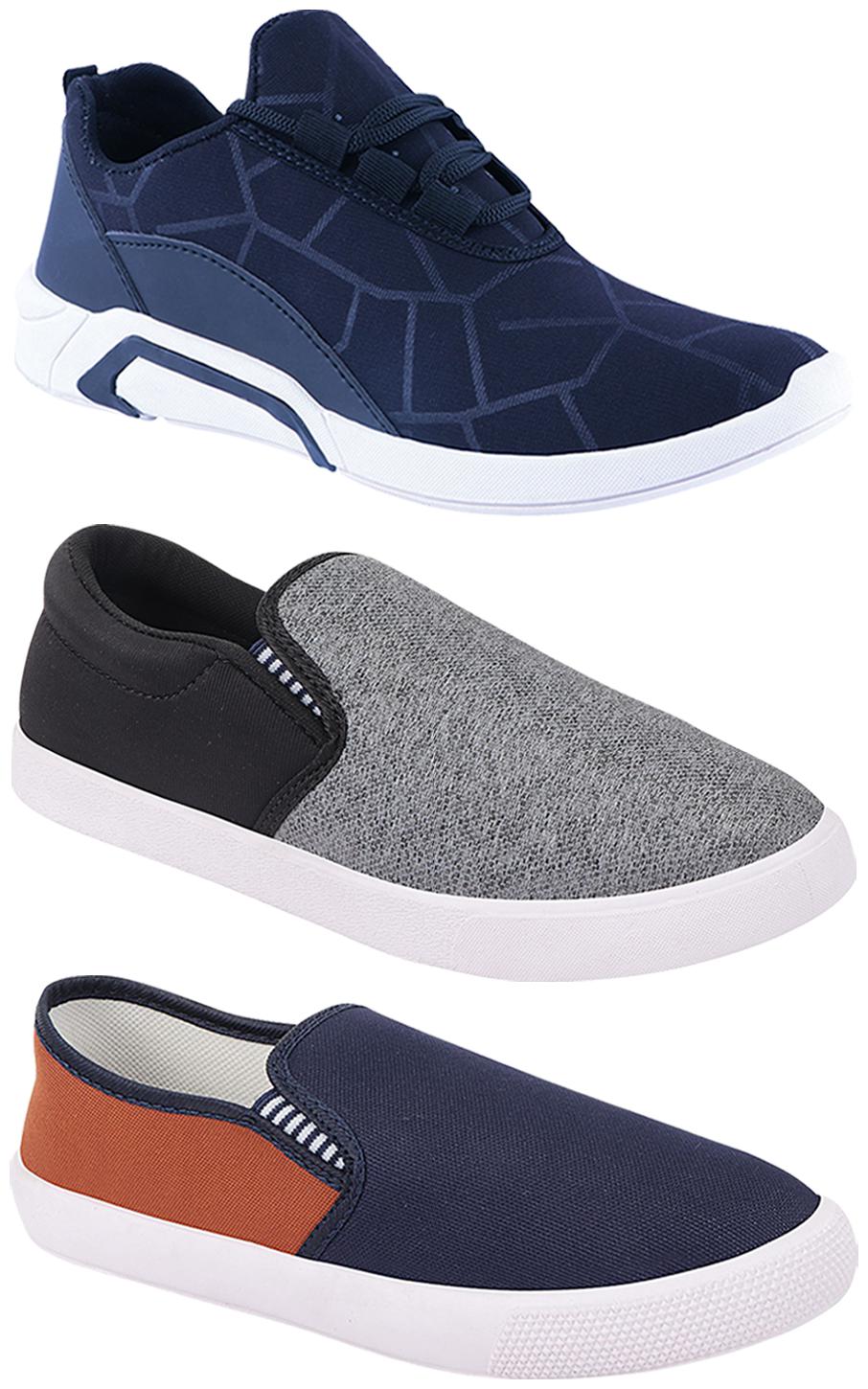 

Birde Men Multi-Color Casual Shoes - BRD-300-BLU-309-TAN-310-SLVR