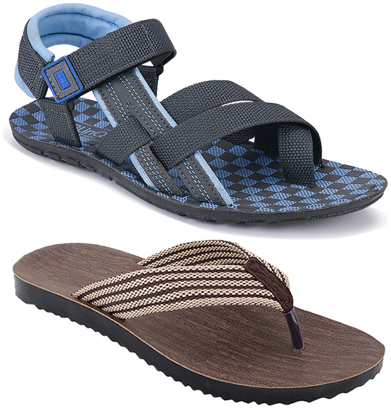 

Birde Men Multi-Color Sandals - 2 Pair