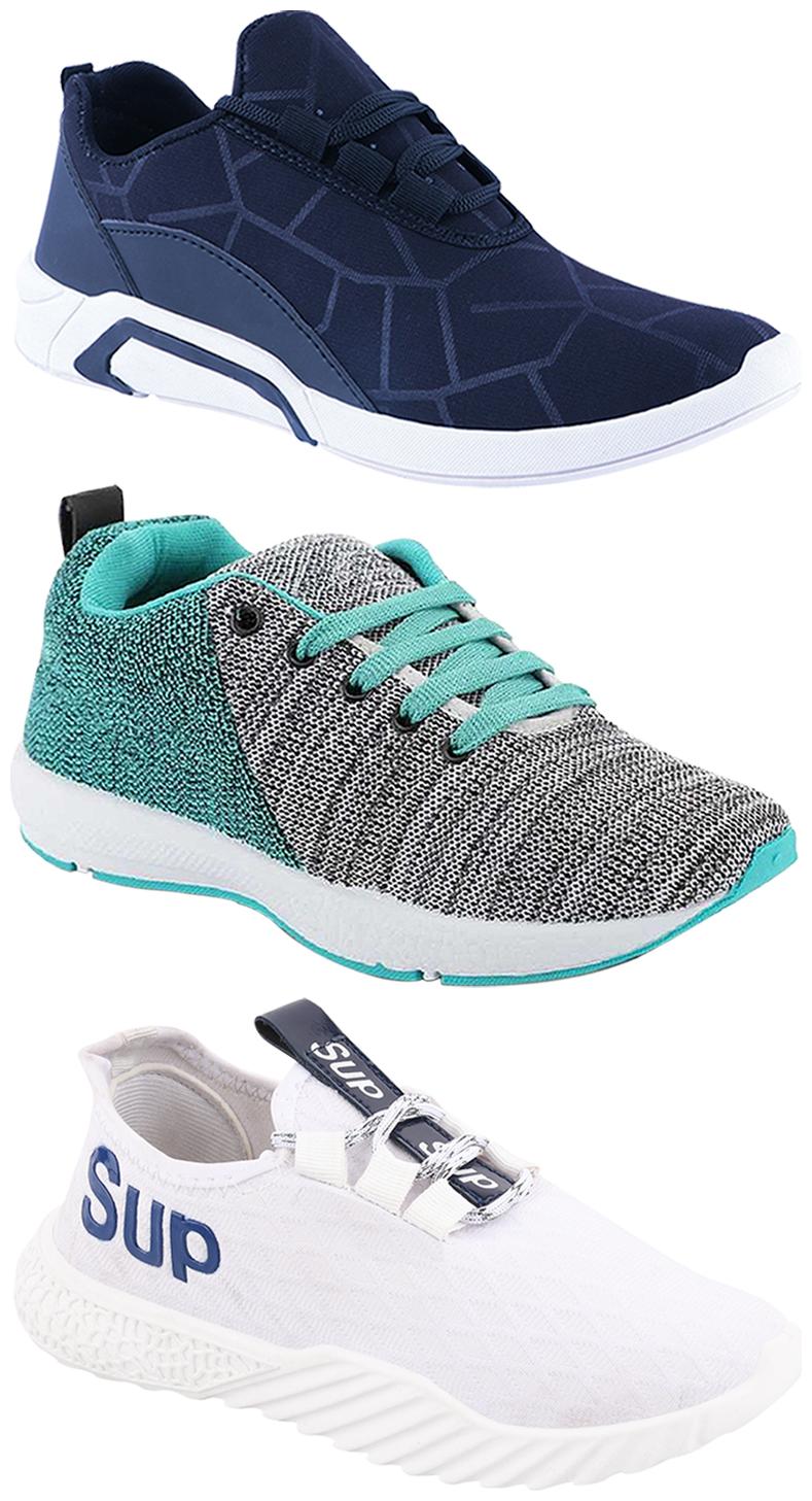 

Birde Men Multi-Color Casual Shoes - CASUAL SPORTS SNEAKERS RUNNNING SHOES - BRD-300-BLU-221-385