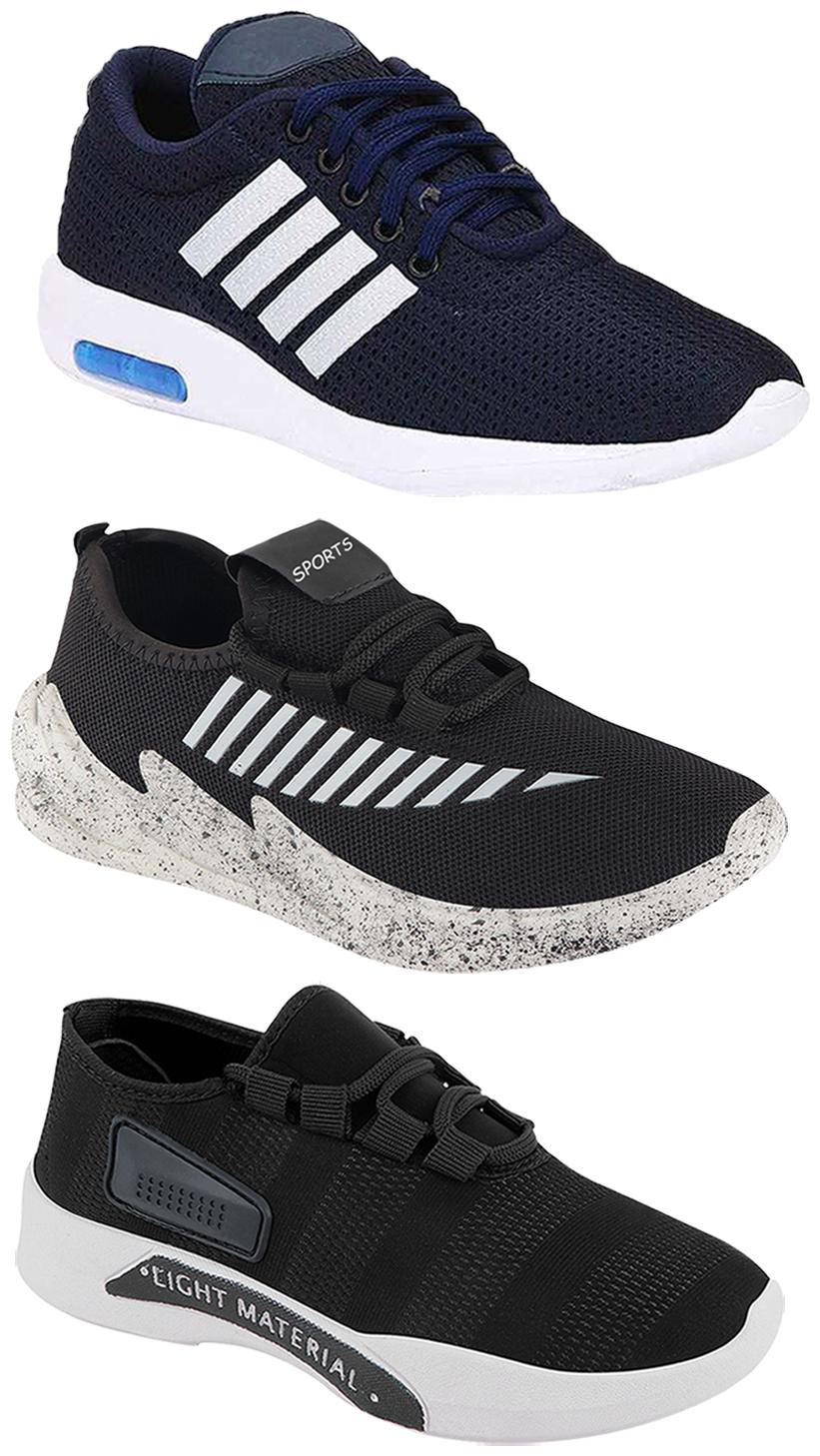 

Birde Men Multi-Color Casual Shoes - BRD-304-BLU BRD-301-BLK BRD-324-GRY