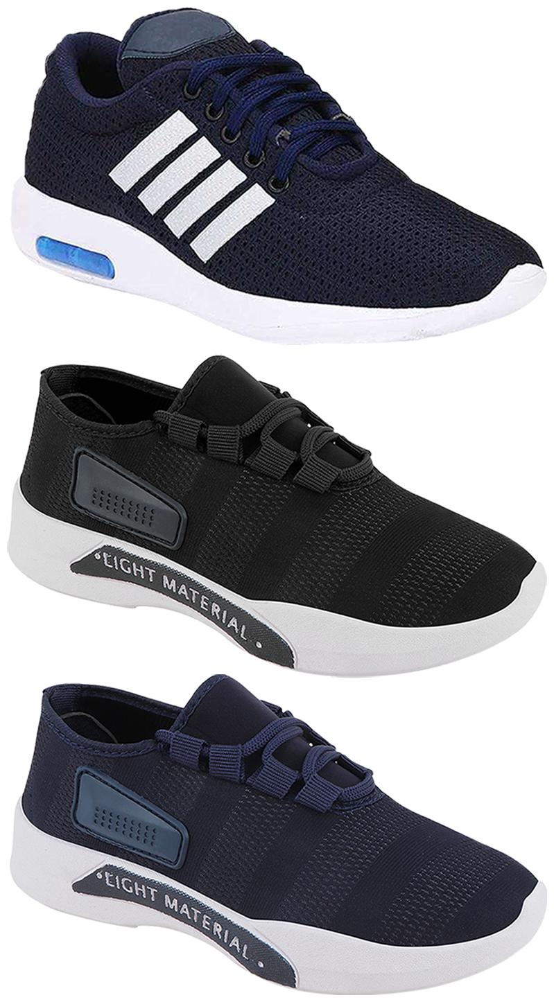 

Birde Men Multi-Color Casual Shoes - BRD-304-BLU BRD-301-BLK BRD-301-BLU