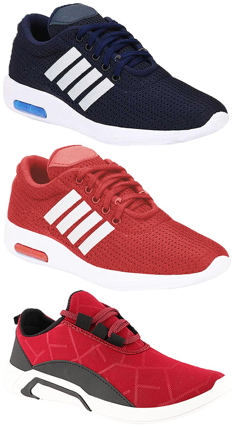 

Birde Men Multi-Color Casual Shoes - BRD-304-BLU BRD-304-RD BRD-300-BLU