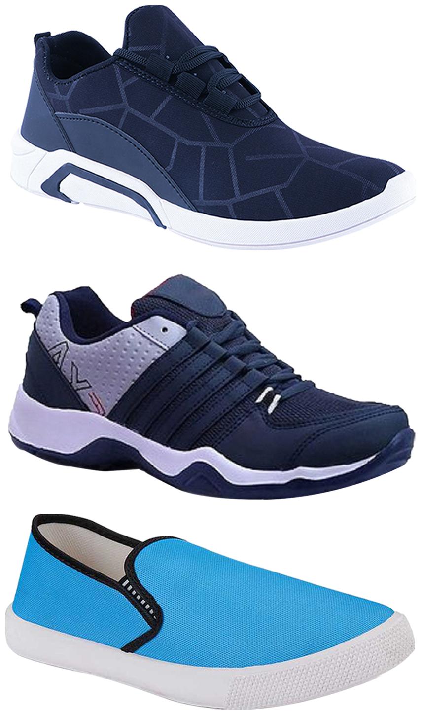 

Birde Men Multi-Color Casual Shoes - BRD-300-BLU-309-SKY AX-1