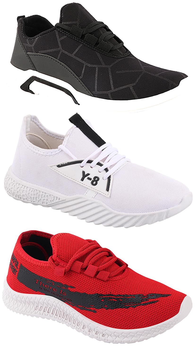 

Birde Men Multi-Color Casual Shoes - BRD-300-BLK-321-377