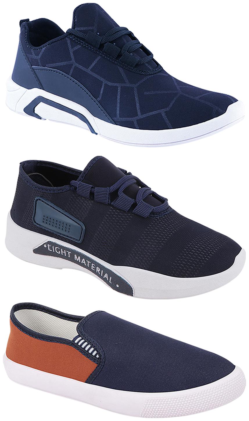 

Birde Men Multi-Color Casual Shoes - BRD-300-BLU-301-BLU-309-TAN
