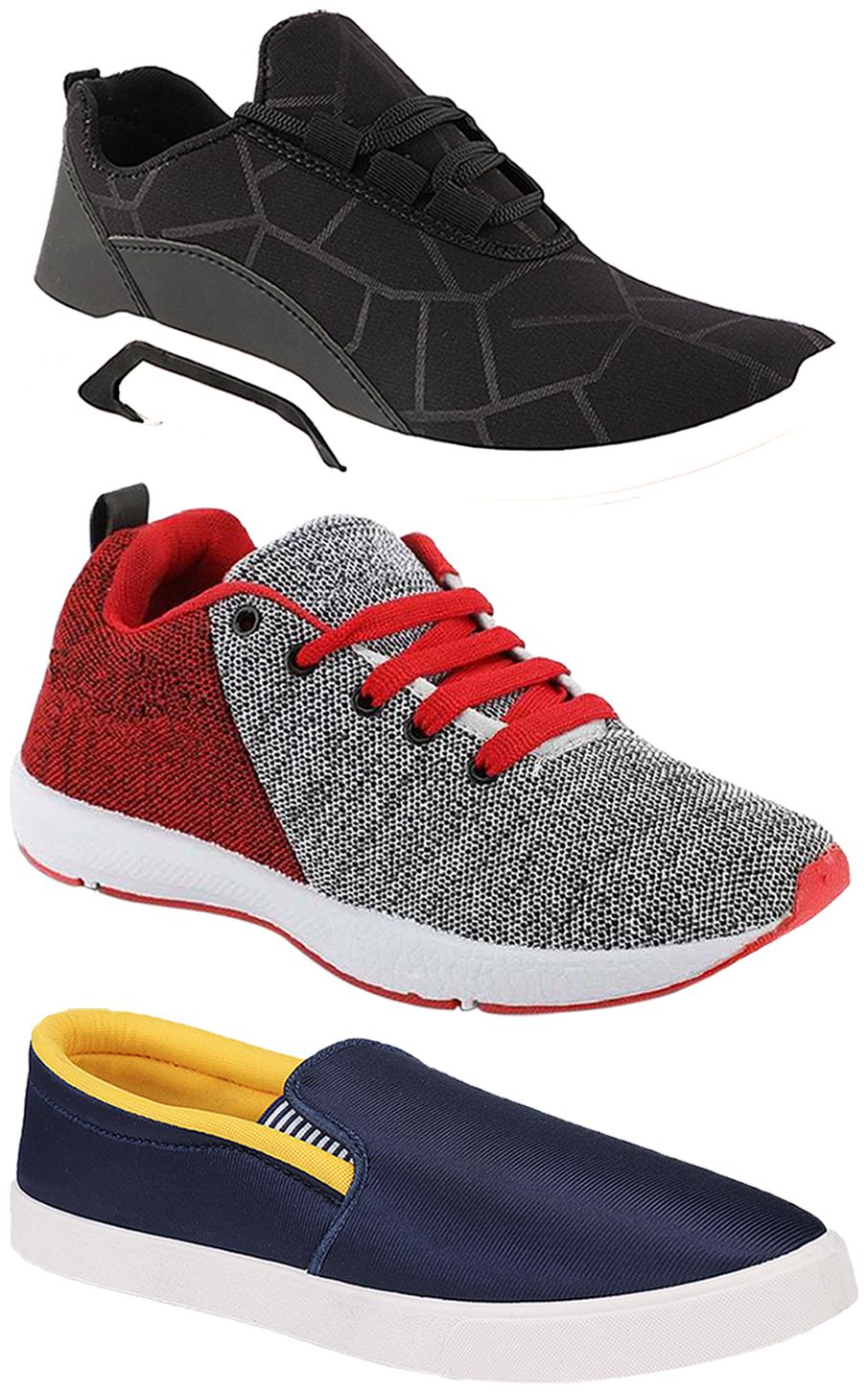 

Birde Men Multi-Color Casual Shoes - BRD-300-BLK BIRDE-52-222