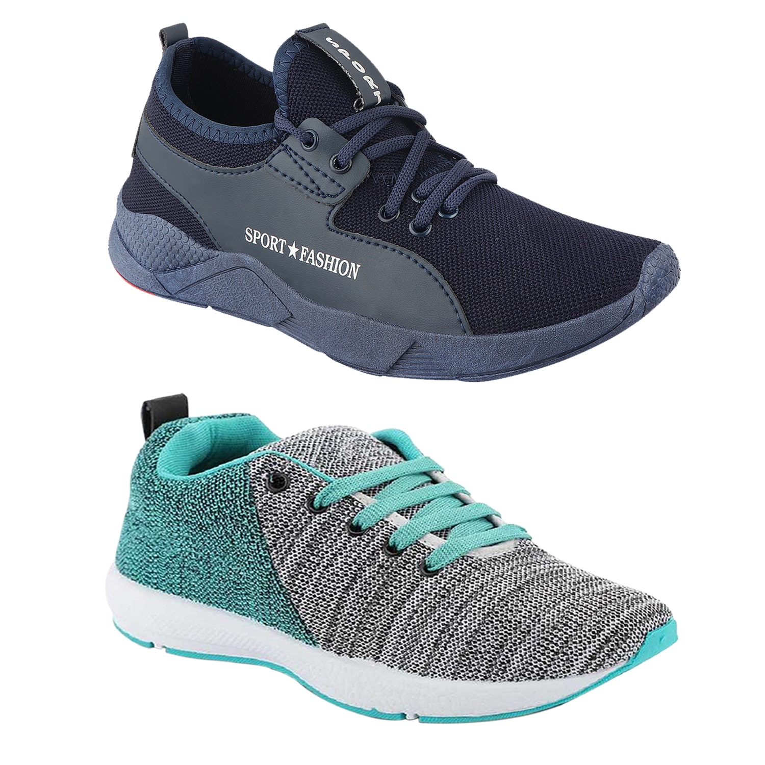 

Birde Multicolor Mesh Casual Shoes For Men (Pack of 2)