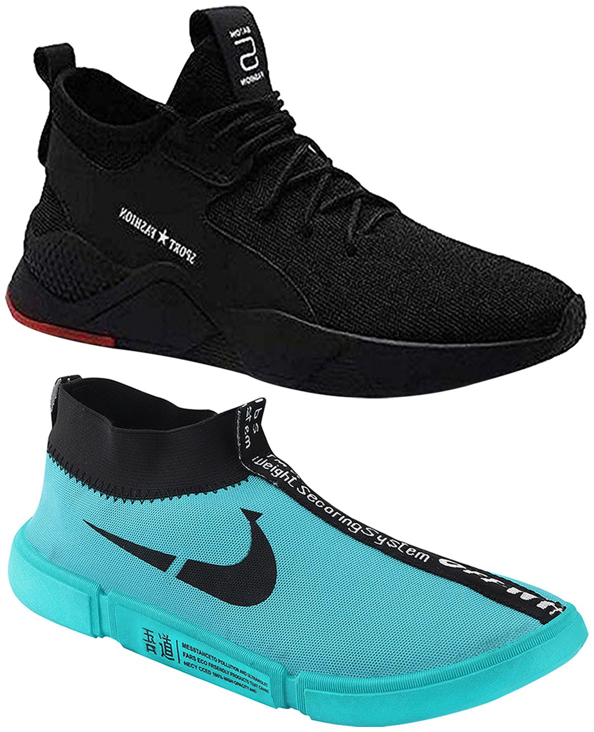 

Birde Men Multi-Color Casual Shoes - BRD-343-BL-01-GRN