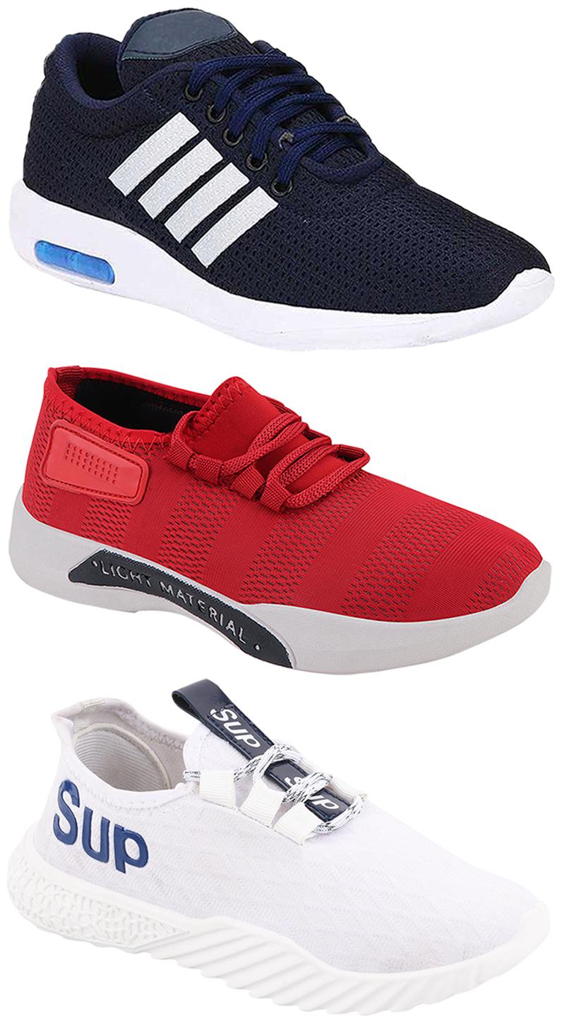 

Birde Men Multi-Color Casual Shoes - CASUAL SPORTS SNEAKERS RUNNNING SHOES - BRD-304-BLU BRD-301-RD BRD-385