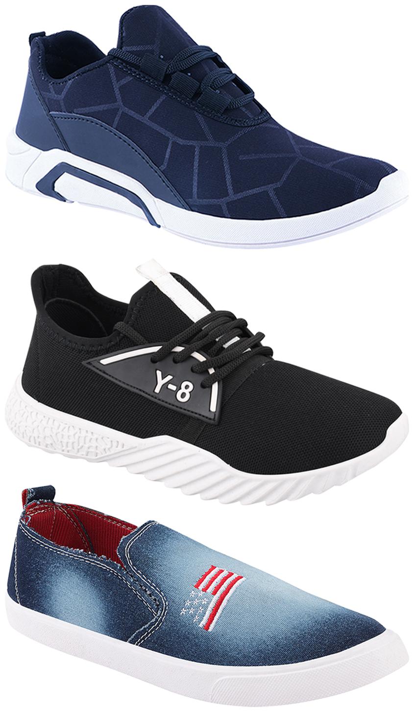 

Birde Men Multi-Color Casual Shoes - BRD-300-BLU-1220-378
