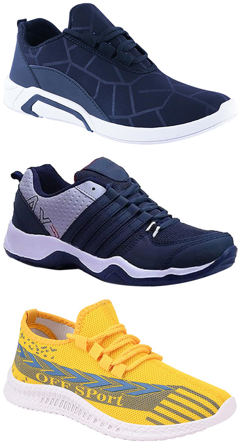 

Birde Men Multi-Color Casual Shoes - BRD-300-BLU-316 AX-1
