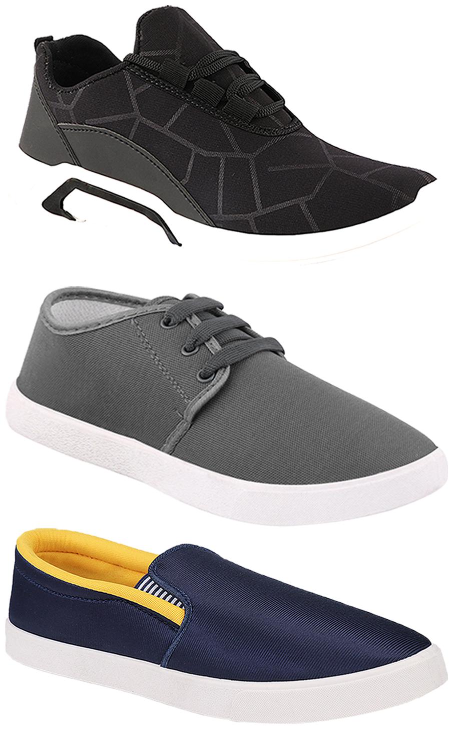 

Birde Men Multi-Color Casual Shoes - BRD-300-BLK-1079 BIRDE-52