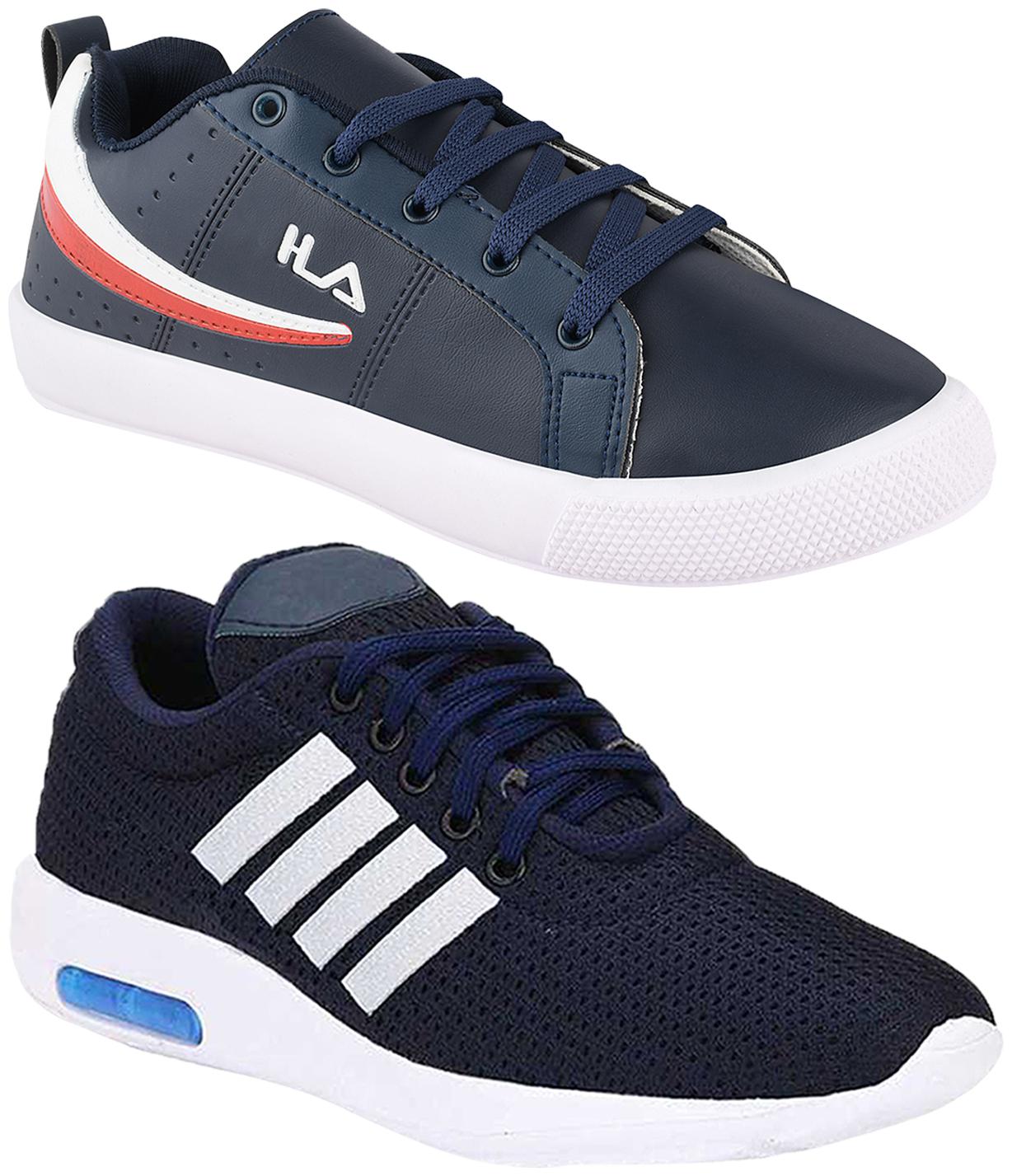 

Birde Men Multi-Color Casual Shoes - BRD-365-304-BLU