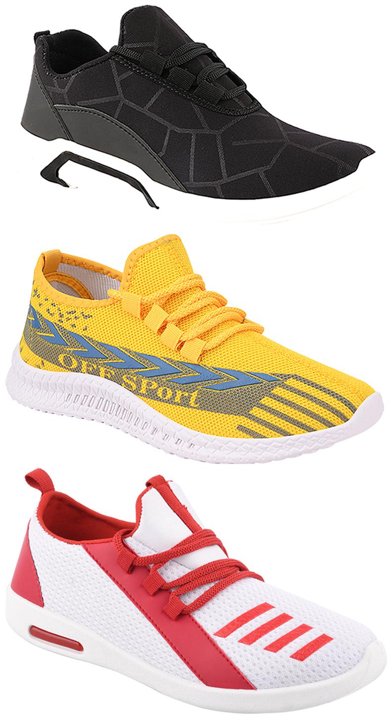 

Birde Men Multi-Color Casual Shoes - BRD-300-BLK-316-374