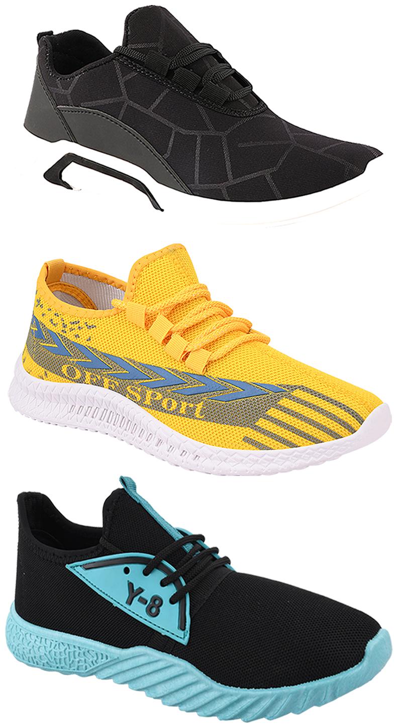 

Birde Men Multi-Color Casual Shoes - BRD-300-BLK-316-386