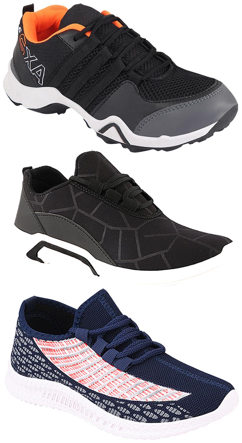 

Birde Men Multi-Color Casual Shoes - BRD-300-BLK-315 AX-3