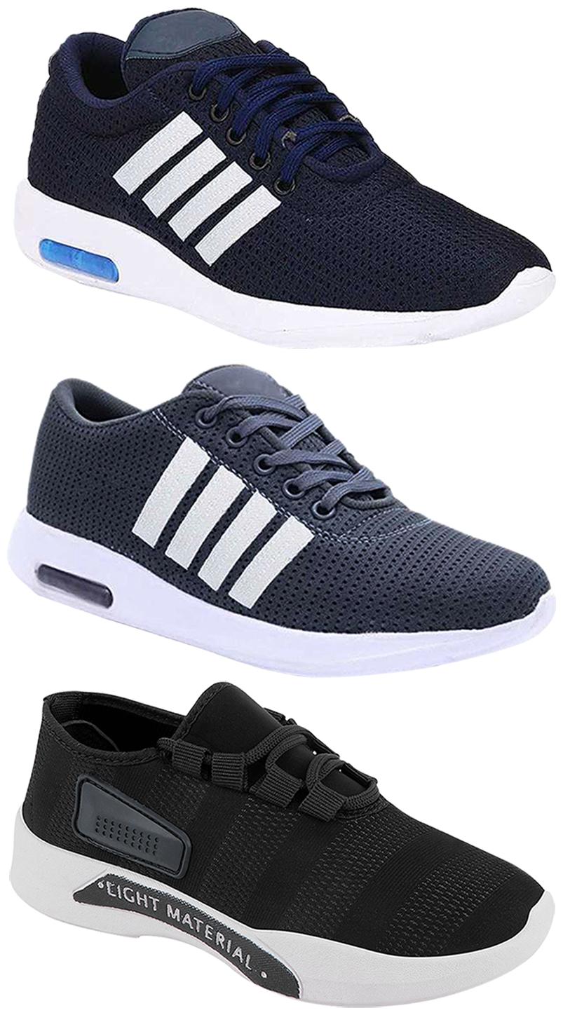 

Birde Men Multi-Color Casual Shoes - BRD-304-BLU BRD-304-GRY BRD-301-BLK