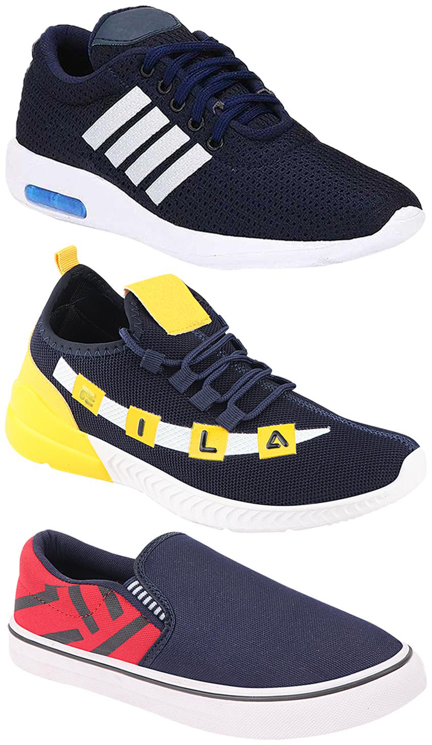 

Birde Men Multi-Color Casual Shoes - CASUAL SPORTS SNEAKERS RUNNNING SHOES - BRD-304-BLU BRD-308-RED BRD-330