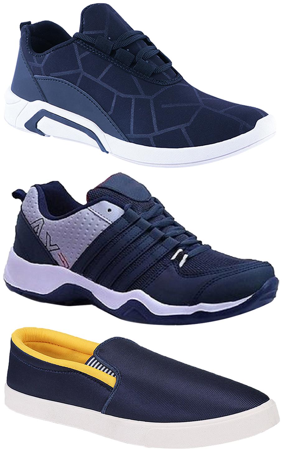 

Birde Men Multi-Color Casual Shoes - BRD-300-BLU BIRDE-52 AX-1