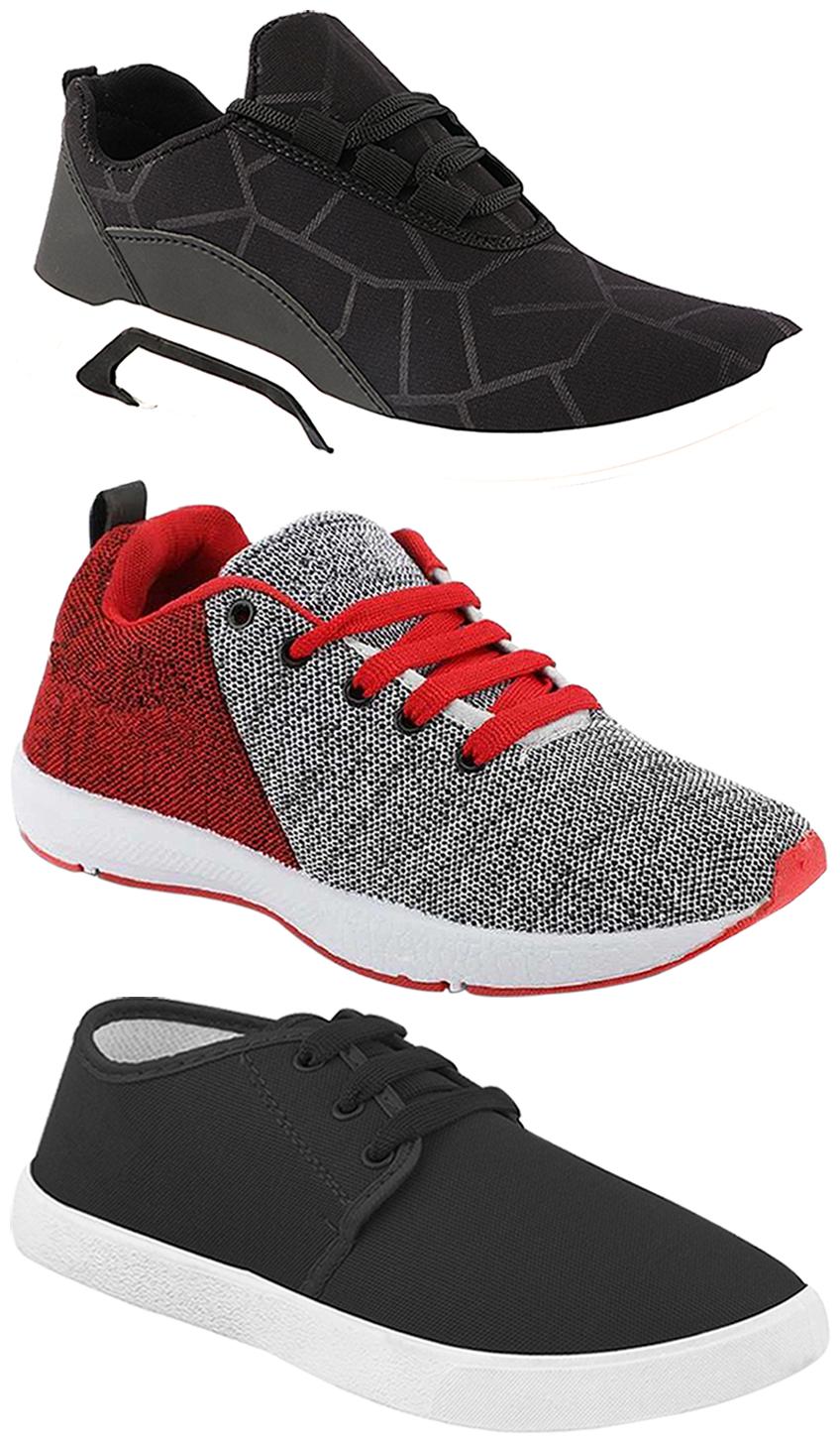 

Birde Men Multi-Color Casual Shoes - BRD-300-BLK-349-222