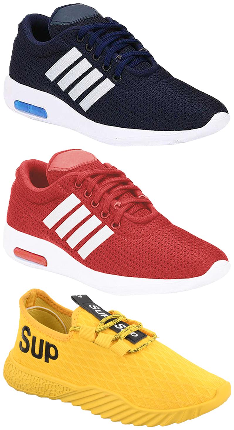

Birde Men Multi-Color Casual Shoes - CASUAL SPORTS SNEAKERS RUNNNING SHOES - BRD-304-BLU BRD-304-RD BRD-383