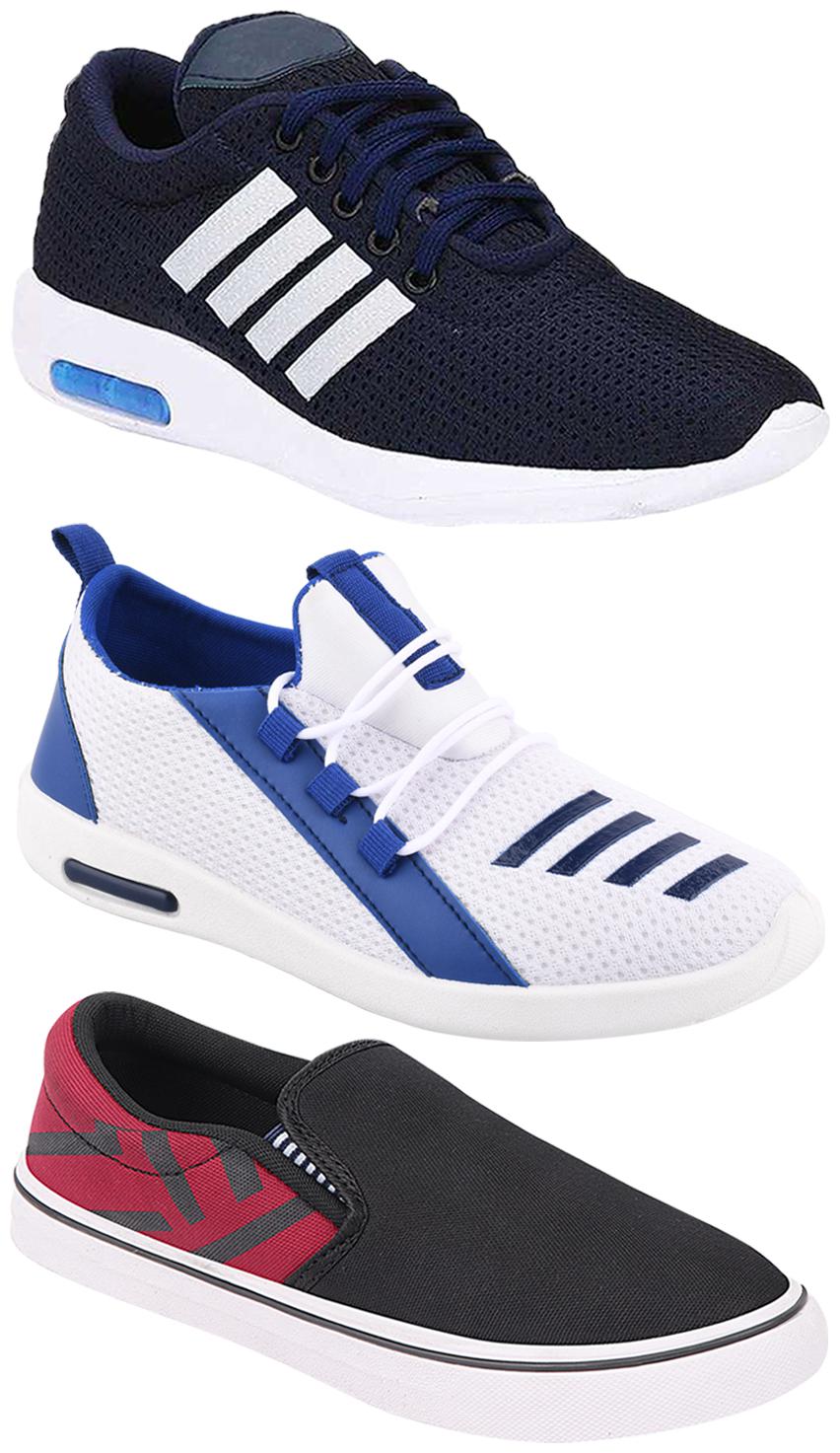 

Birde Men Multi-Color Casual Shoes - BRD-304-BLU BRD-308-MRN BRD-375
