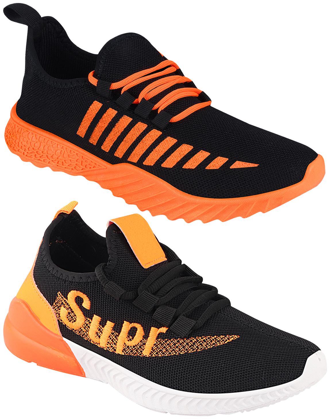 

Birde Multicolor Mesh Casual Shoes For Men (Pack of 2)