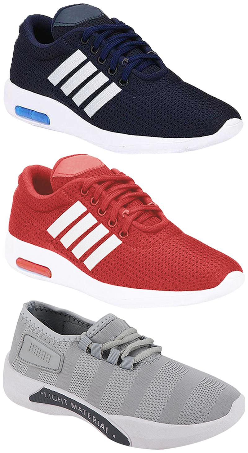 

Birde Men Multi-Color Casual Shoes - BRD-304-BLU BRD-304-RD BRD-301-GRY
