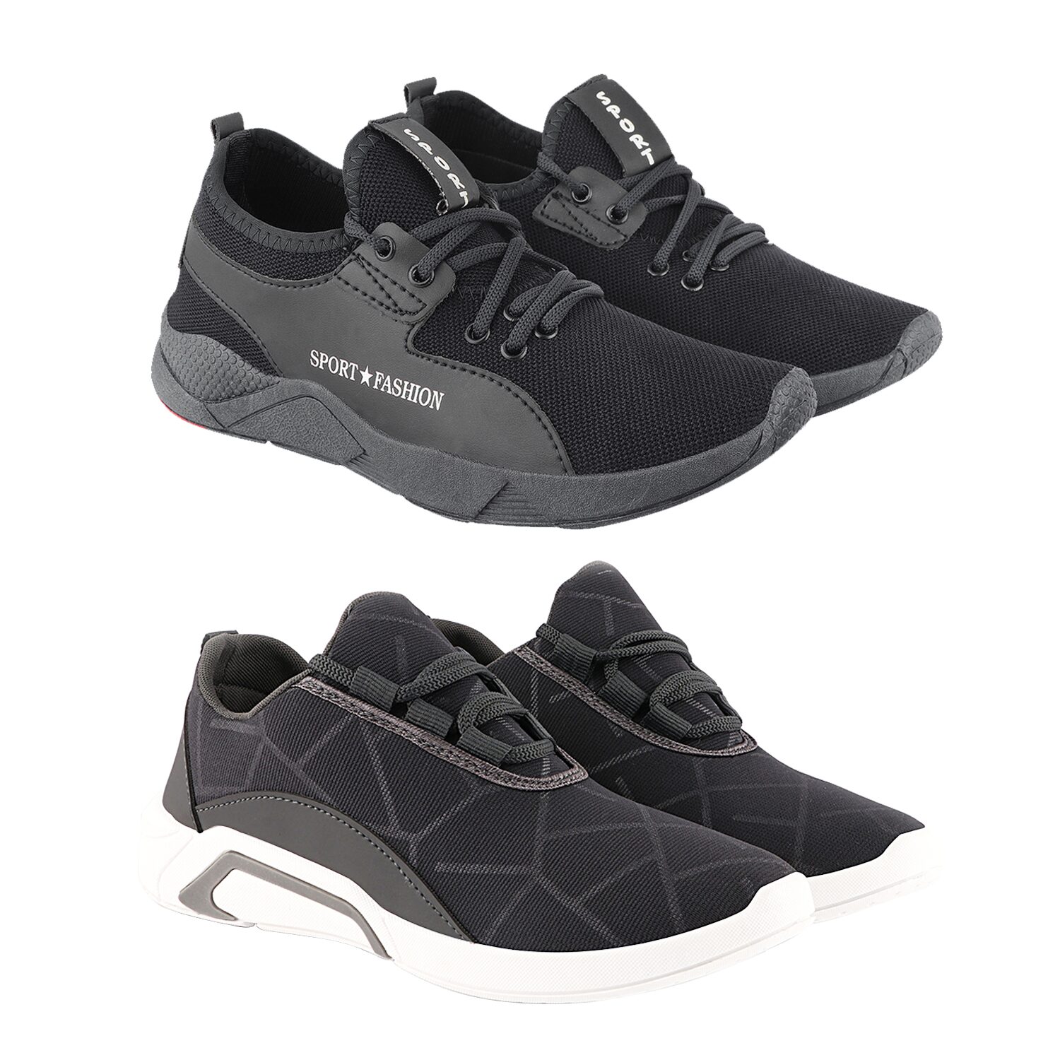 

Birde Men Multi-Color Casual Shoes - BRD-343-300-GRY