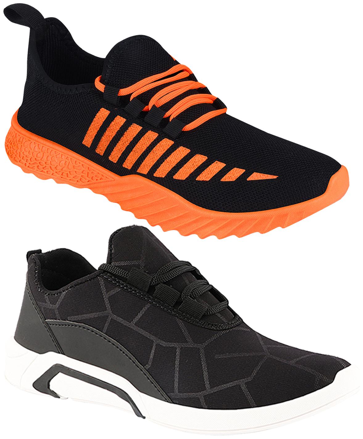 

Birde Men Multi-Color Casual Shoes - BRD-359-300-BLK