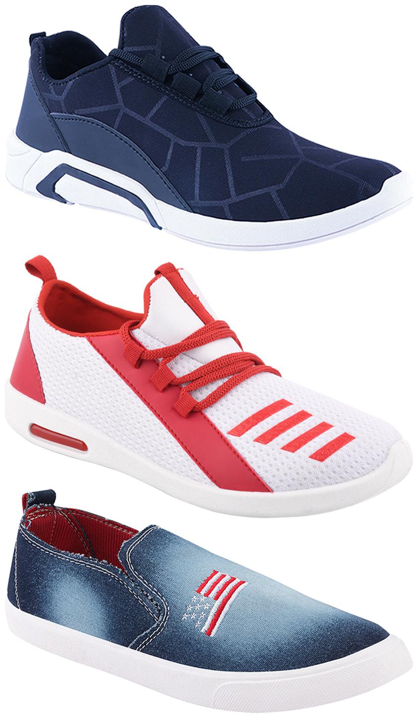 

Birde Men Multi-Color Casual Shoes - BRD-300-BLU-1220-374