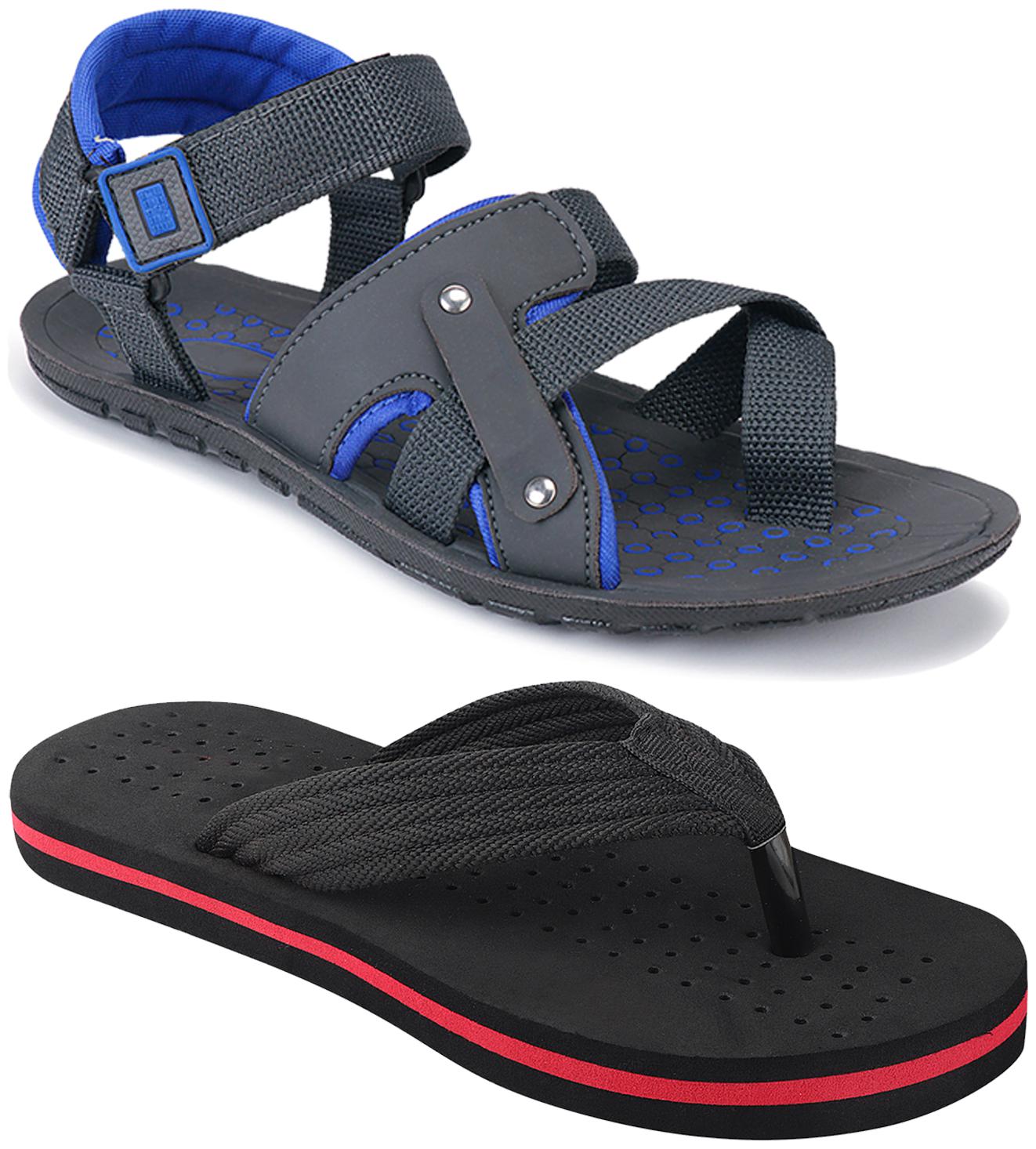 

Birde Men Multi-Color Sandals - 2 Pair