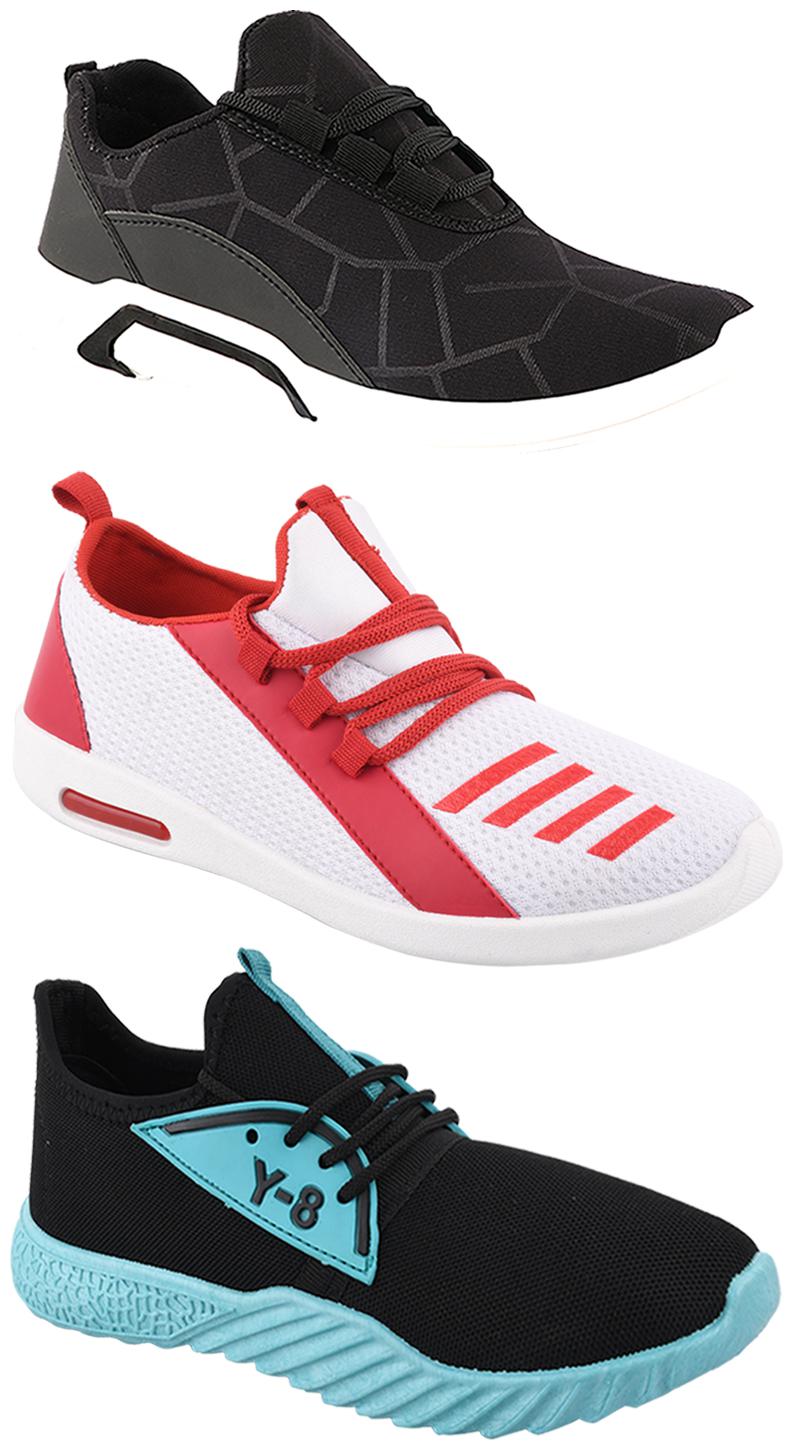 

Birde Men Multi-Color Casual Shoes - BRD-300-BLK-374-386