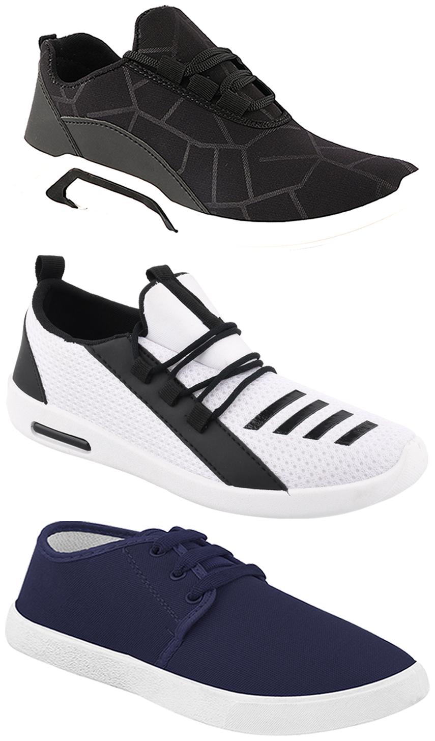 

Birde Men Multi-Color Casual Shoes - BRD-300-BLK-1078-376