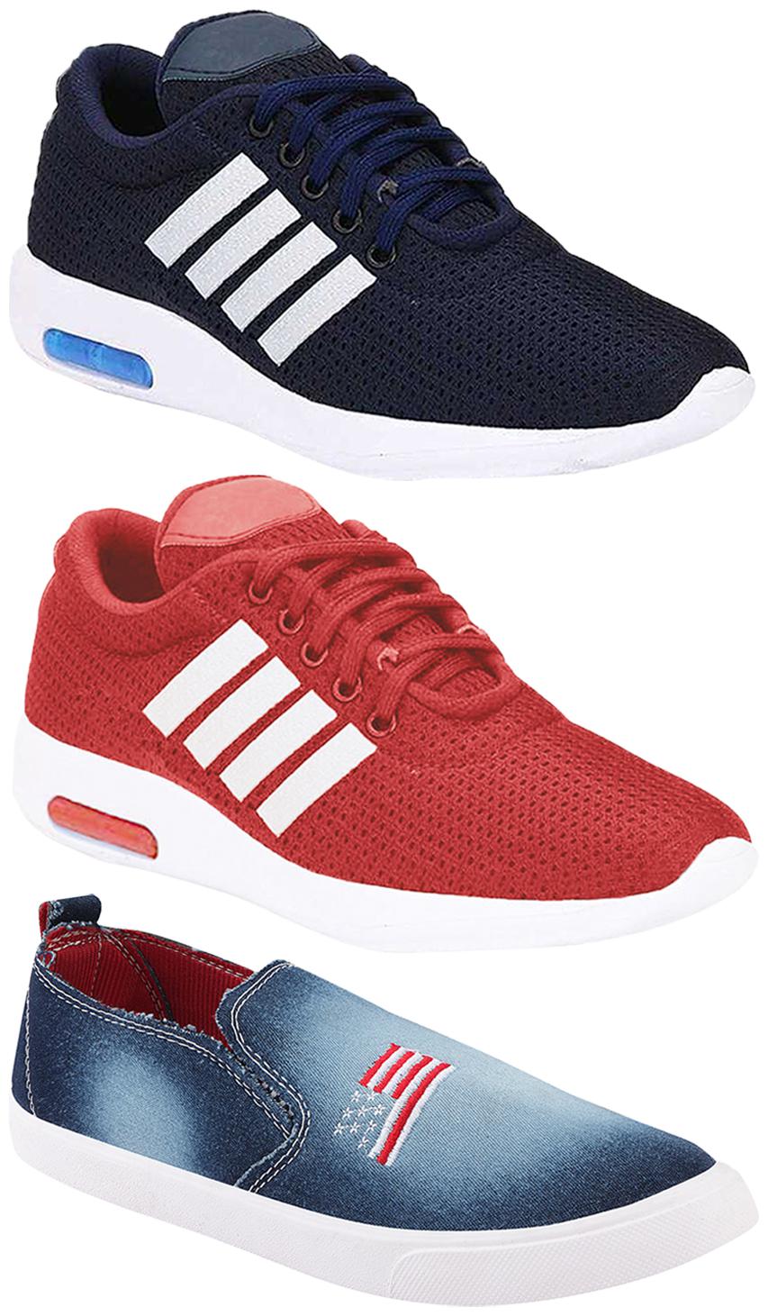 

Birde Men Multi-Color Casual Shoes - BRD-304-BLU BRD-304-RD BRD-1220