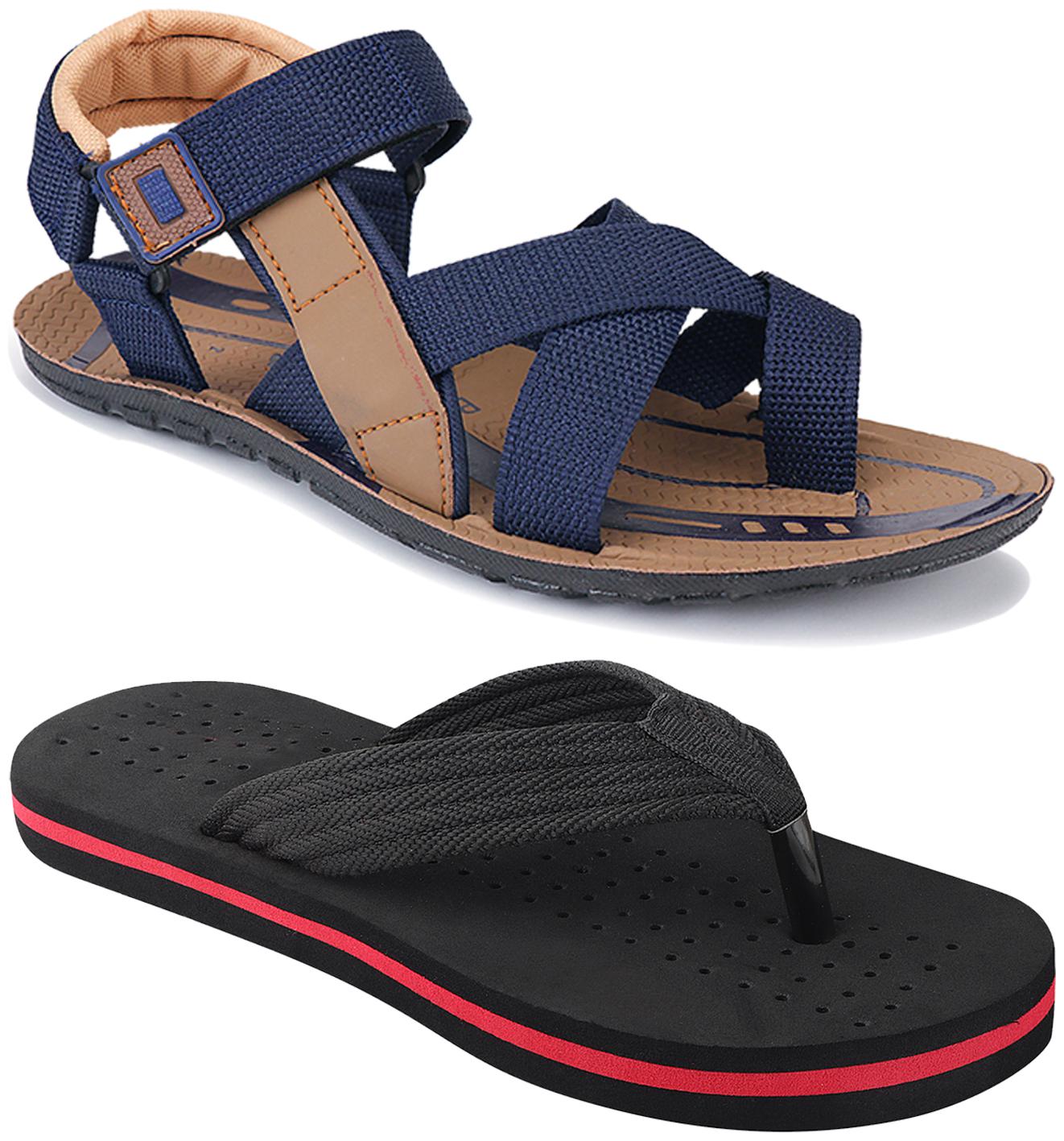 

Birde Men Multi-Color Sandals - 2 Pair