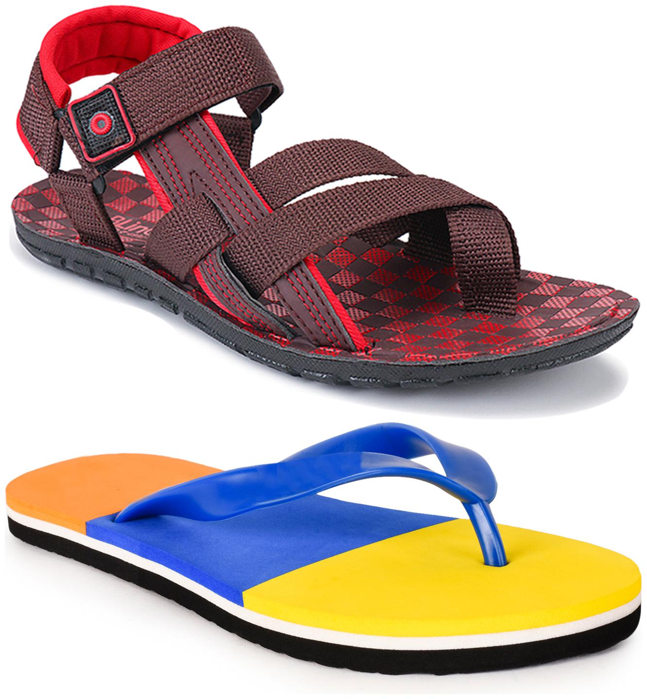 

Birde Men Multi Flip-Flops - 2 Pair