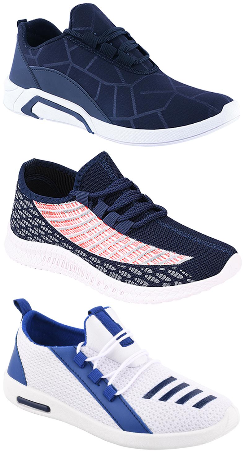 

Birde Men Multi-Color Casual Shoes - BRD-300-BLU-315-375