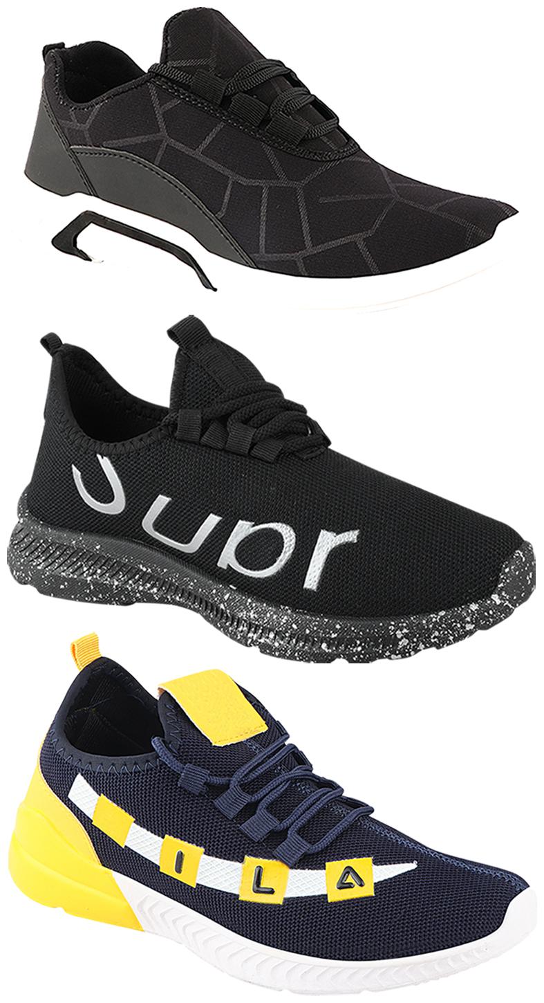 

Birde Men Multi-Color Casual Shoes - CASUAL SPORTS SNEAKERS RUNNNING SHOES - BRD-300-BLK-330-369