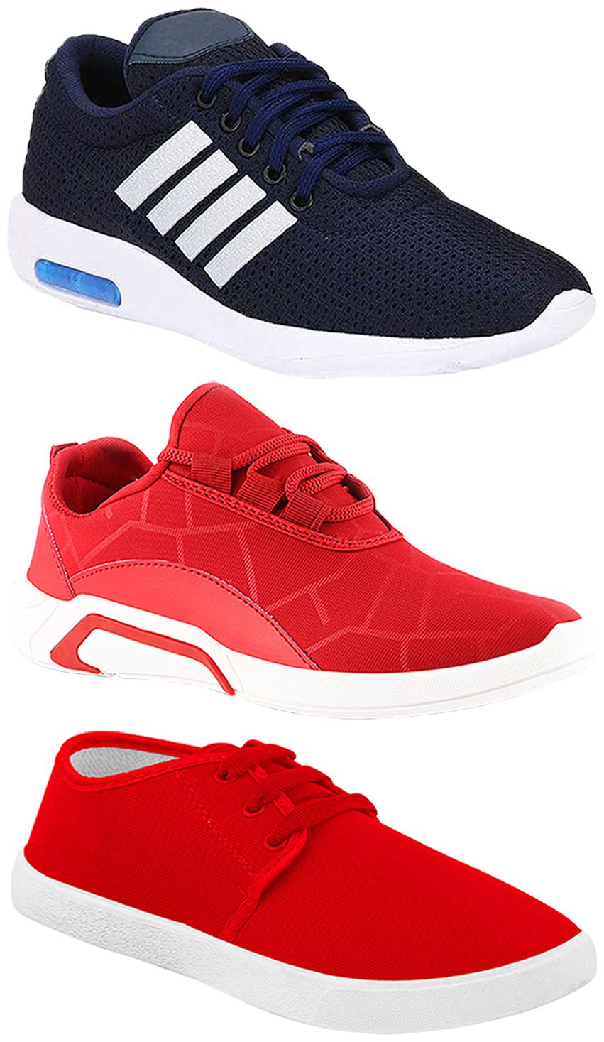 

Birde Men Multi-Color Casual Shoes - BRD-304-BLU BRD-300-RED BRD-1077